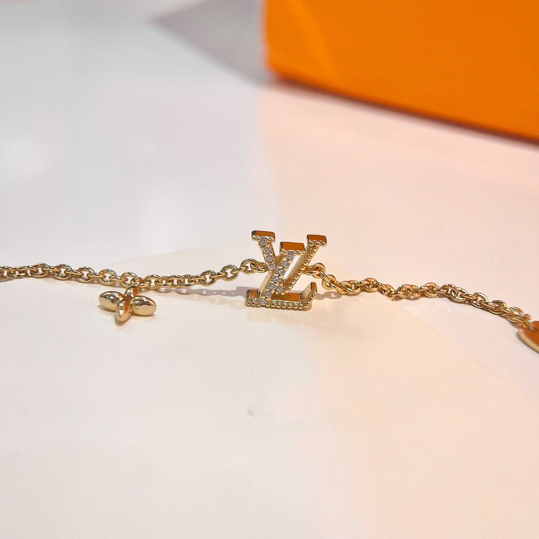 [ELAN LUXE]LOGO STAR MOTIF GOLD BRACELET