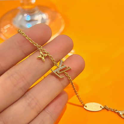 [ELAN LUXE]LOGO STAR MOTIF GOLD BRACELET