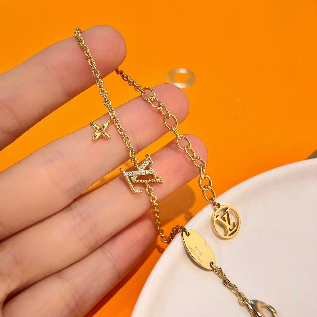 [ELAN LUXE]LOGO STAR MOTIF GOLD BRACELET