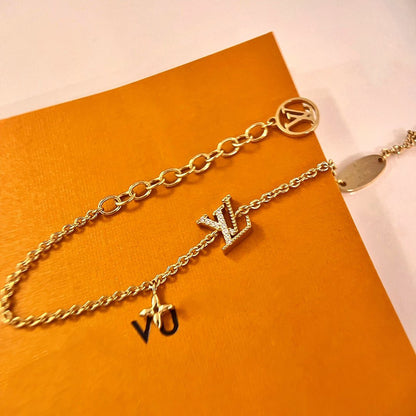 [ELAN LUXE]LOGO STAR MOTIF GOLD BRACELET