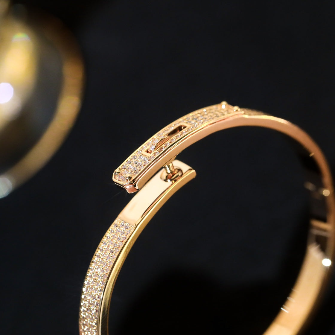 [ELAN LUXE]KELLY BRACELET DIAMOND PAVED