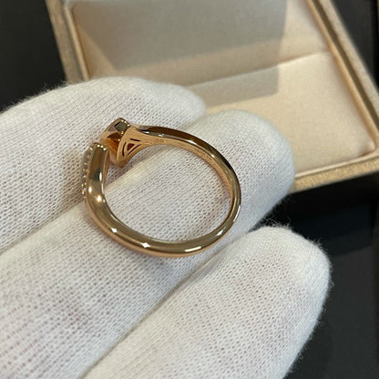 [ELAN LUXE]DREAM MOP DIAMOND OPEN RING