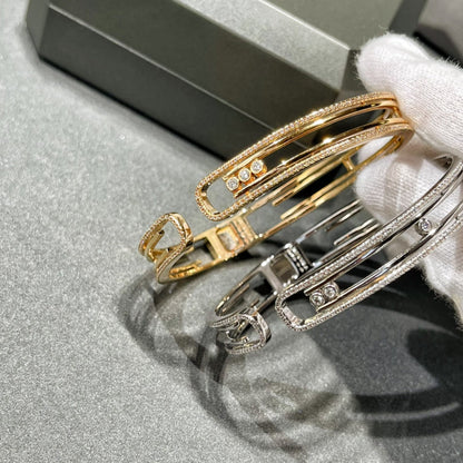 [ELAN LUXE]MOVE 10TH PAVED DIAMOND BRACELET