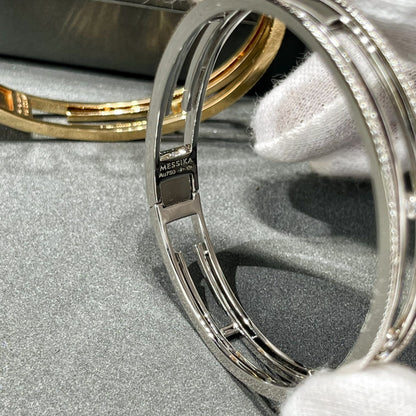 [ELAN LUXE]MOVE 10TH PAVED DIAMOND BRACELET