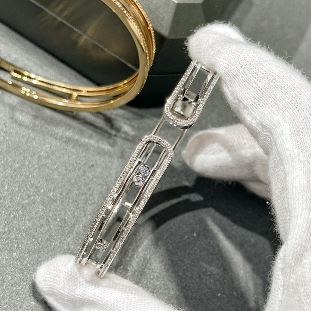 [ELAN LUXE]MOVE 10TH PAVED DIAMOND BRACELET