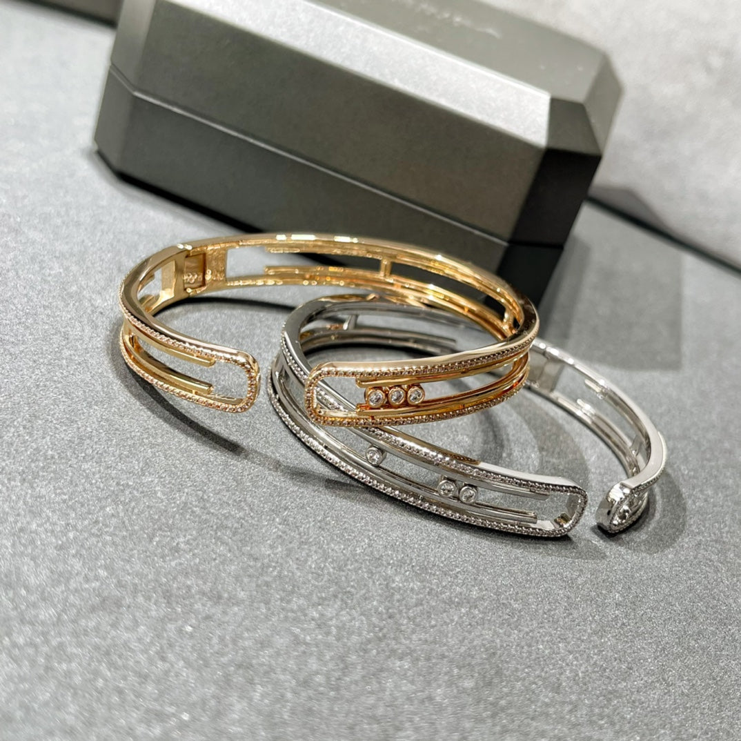 [ELAN LUXE]MOVE 10TH PAVED DIAMOND BRACELET