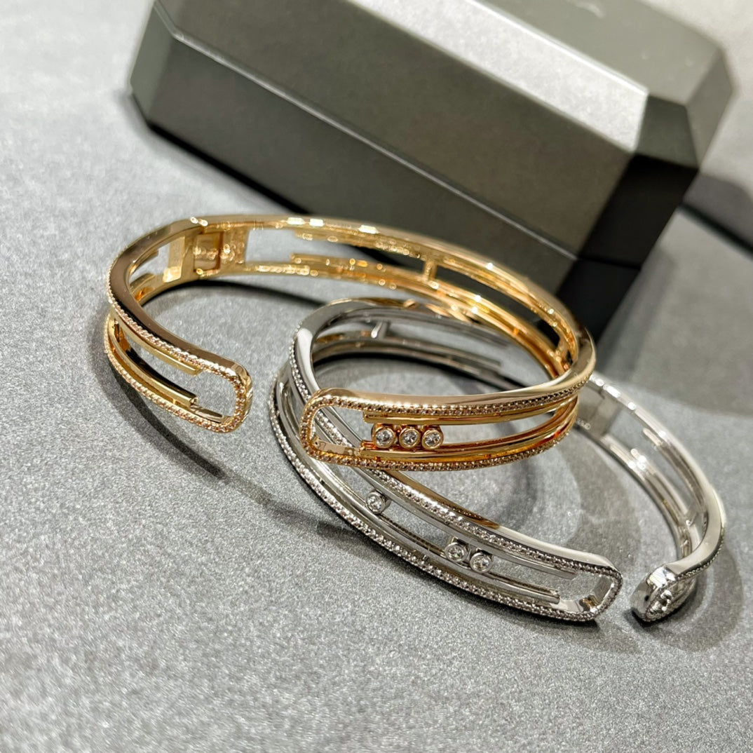 [ELAN LUXE]MOVE 10TH PAVED DIAMOND BRACELET