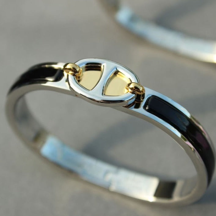 [ELAN LUXE]CLIC CHAINE SILVER BRACELET