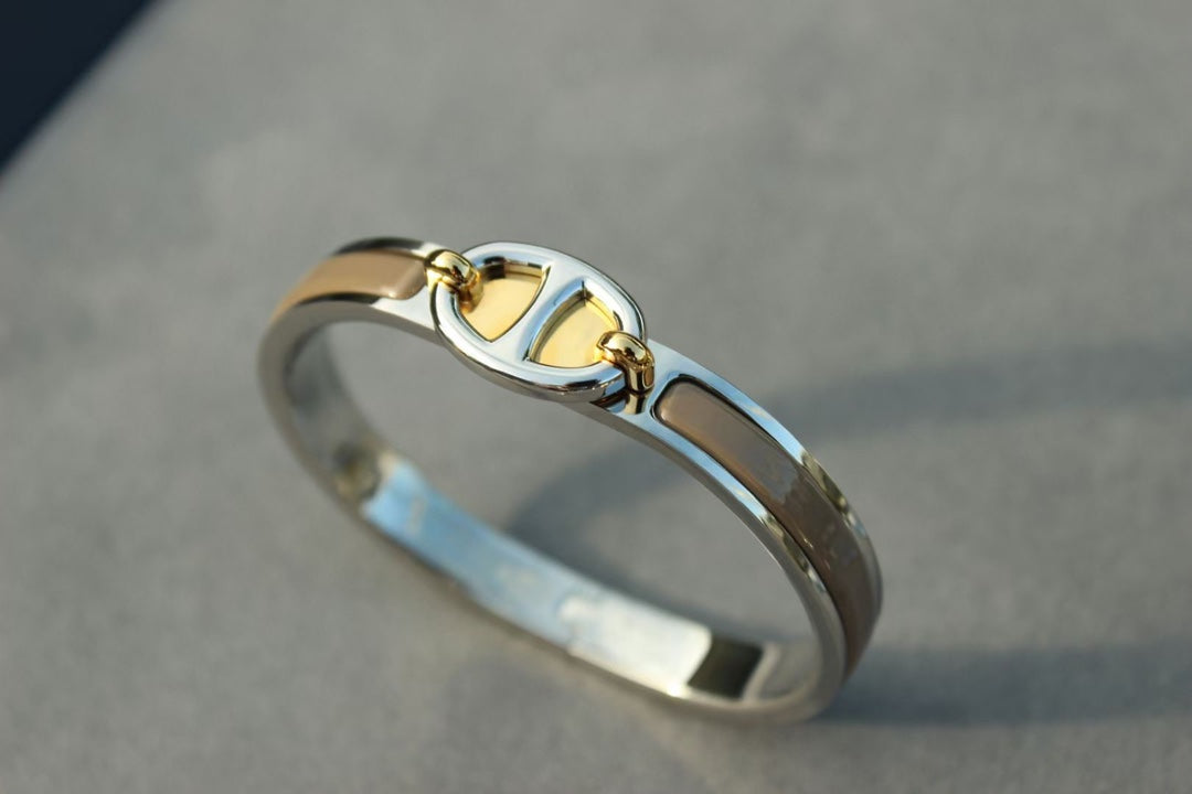 [ELAN LUXE]CLIC CHAINE SILVER BRACELET