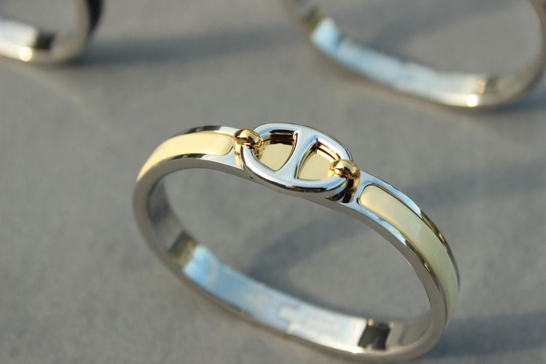 [ELAN LUXE]CLIC CHAINE SILVER BRACELET