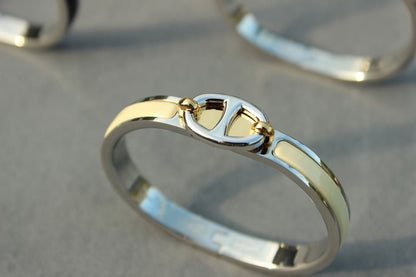 [ELAN LUXE]CLIC CHAINE SILVER BRACELET