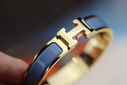 [ELAN LUXE]H BRACELET 12MM BLUE GRAY