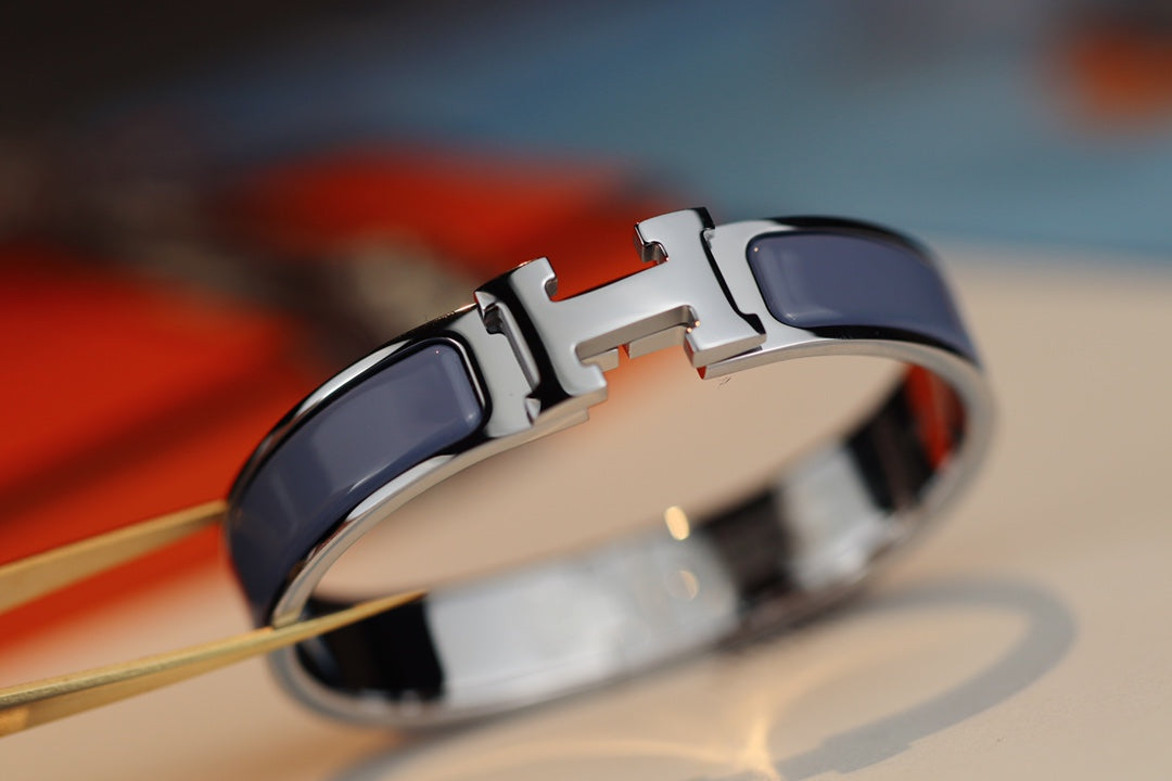 [ELAN LUXE]H BRACELET 12MM BLUE GRAY