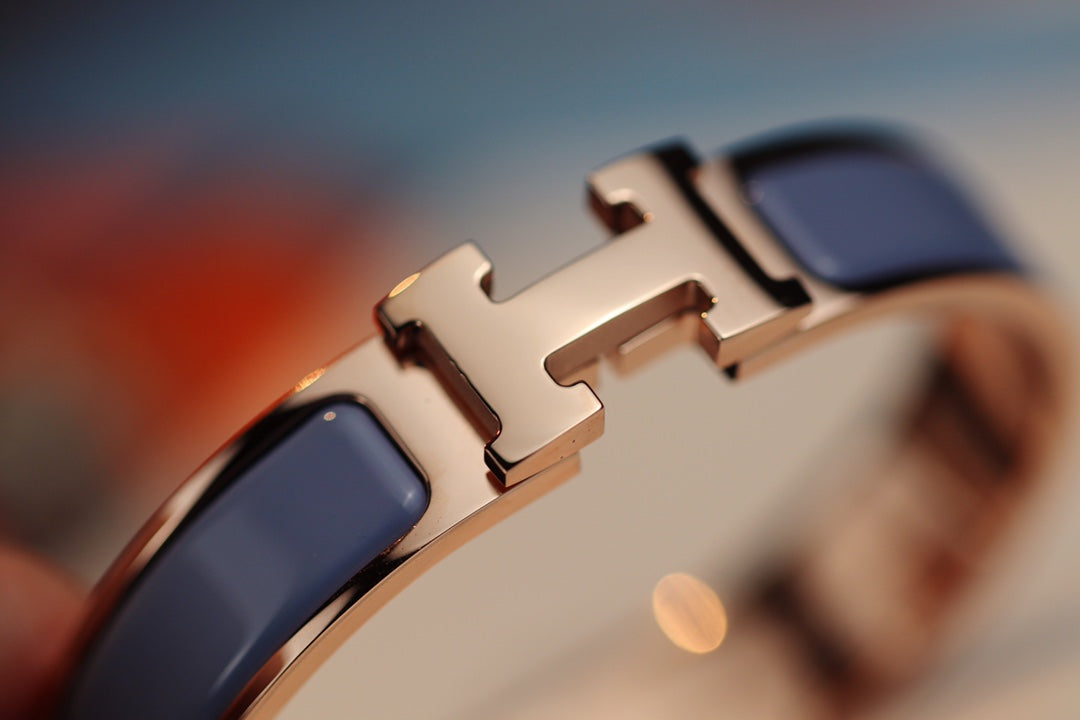 [ELAN LUXE]H BRACELET 12MM BLUE GRAY