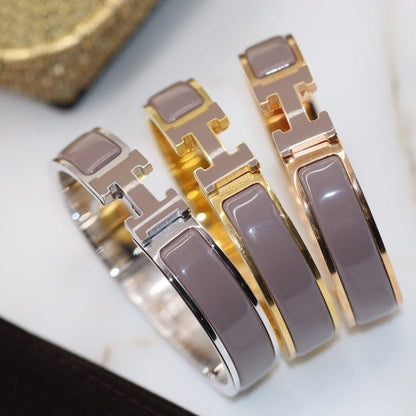 [ELAN LUXE]H BRACELET 12MM BROWN