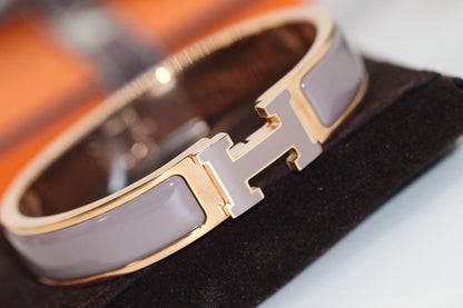[ELAN LUXE]H BRACELET 12MM BROWN