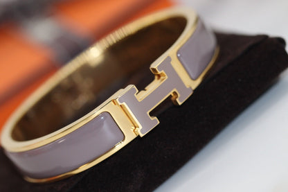 [ELAN LUXE]H BRACELET 12MM BROWN