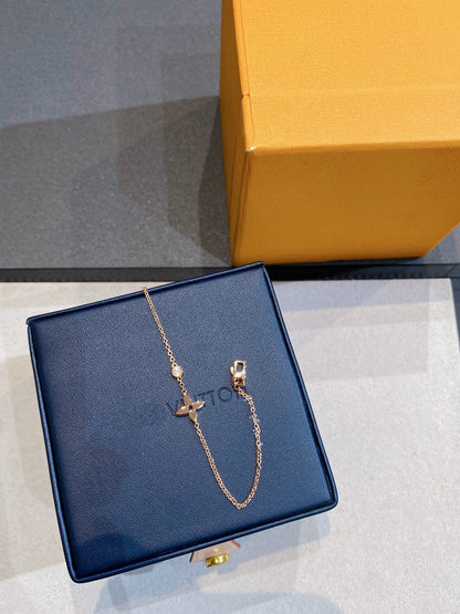 [ELAN LUXE]STAR DIAMOND PINK GOLD BRACELET