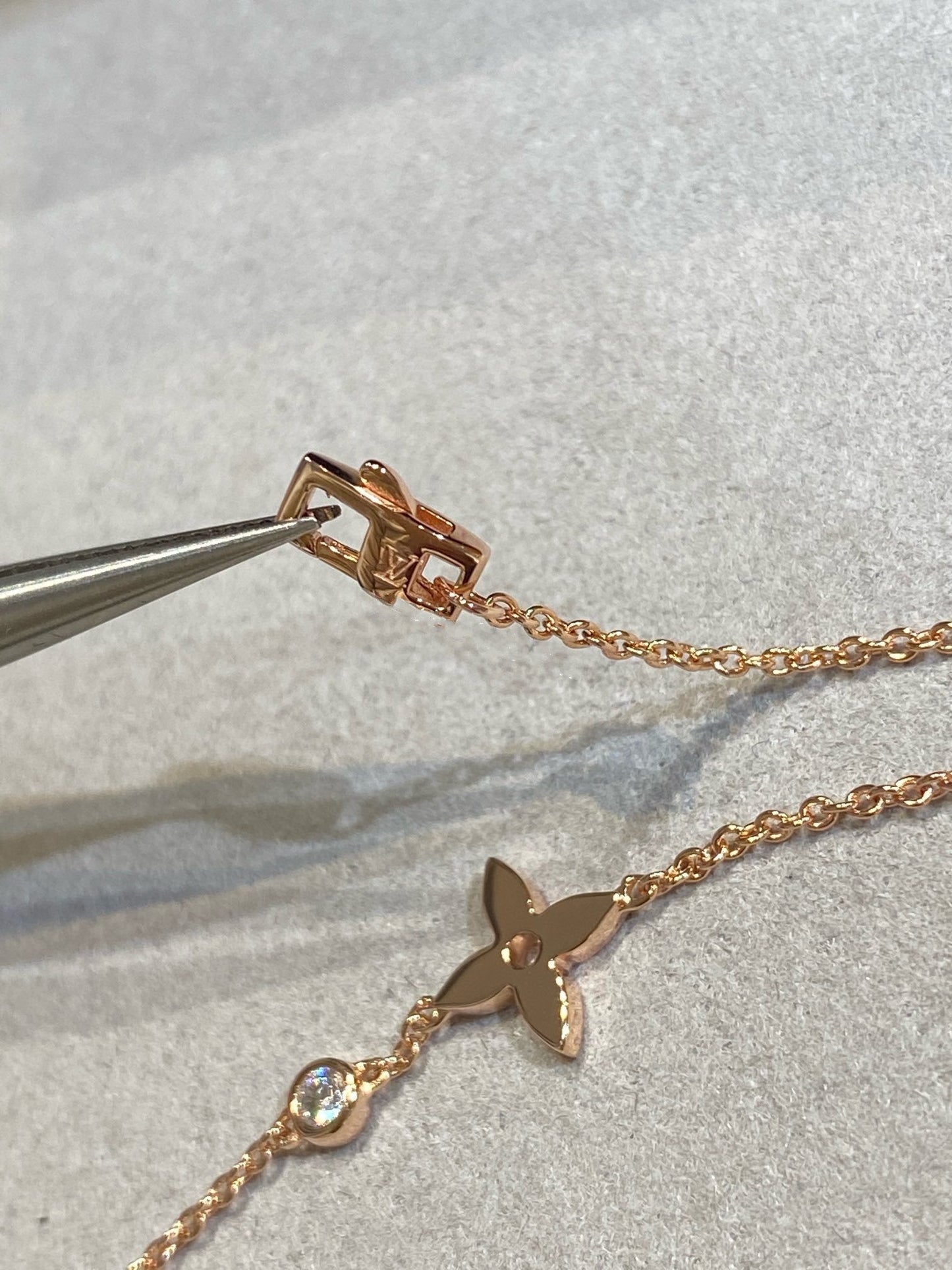 [ELAN LUXE]STAR DIAMOND PINK GOLD BRACELET