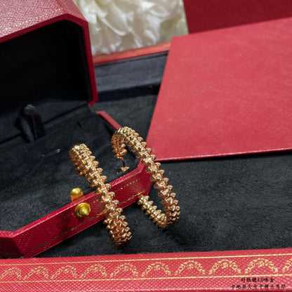 [ELAN LUXE]CLASH LARGE HOOP EARRINGS