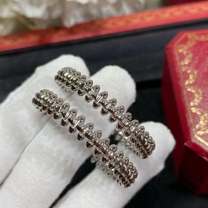 [ELAN LUXE]CLASH LARGE HOOP EARRINGS