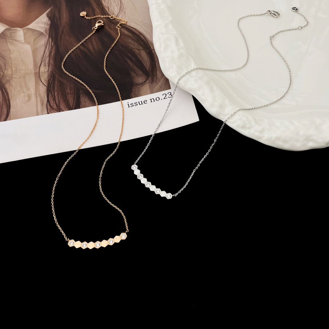 [ELAN LUXE]BEE MY LOVE DIAMOND NECKLACE