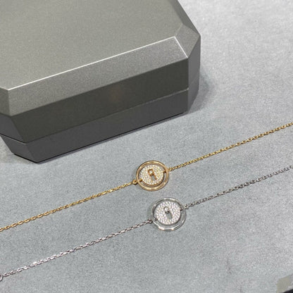 [ELAN LUXE]LUCKY MOVE DIAMOND PAVED BRACELET