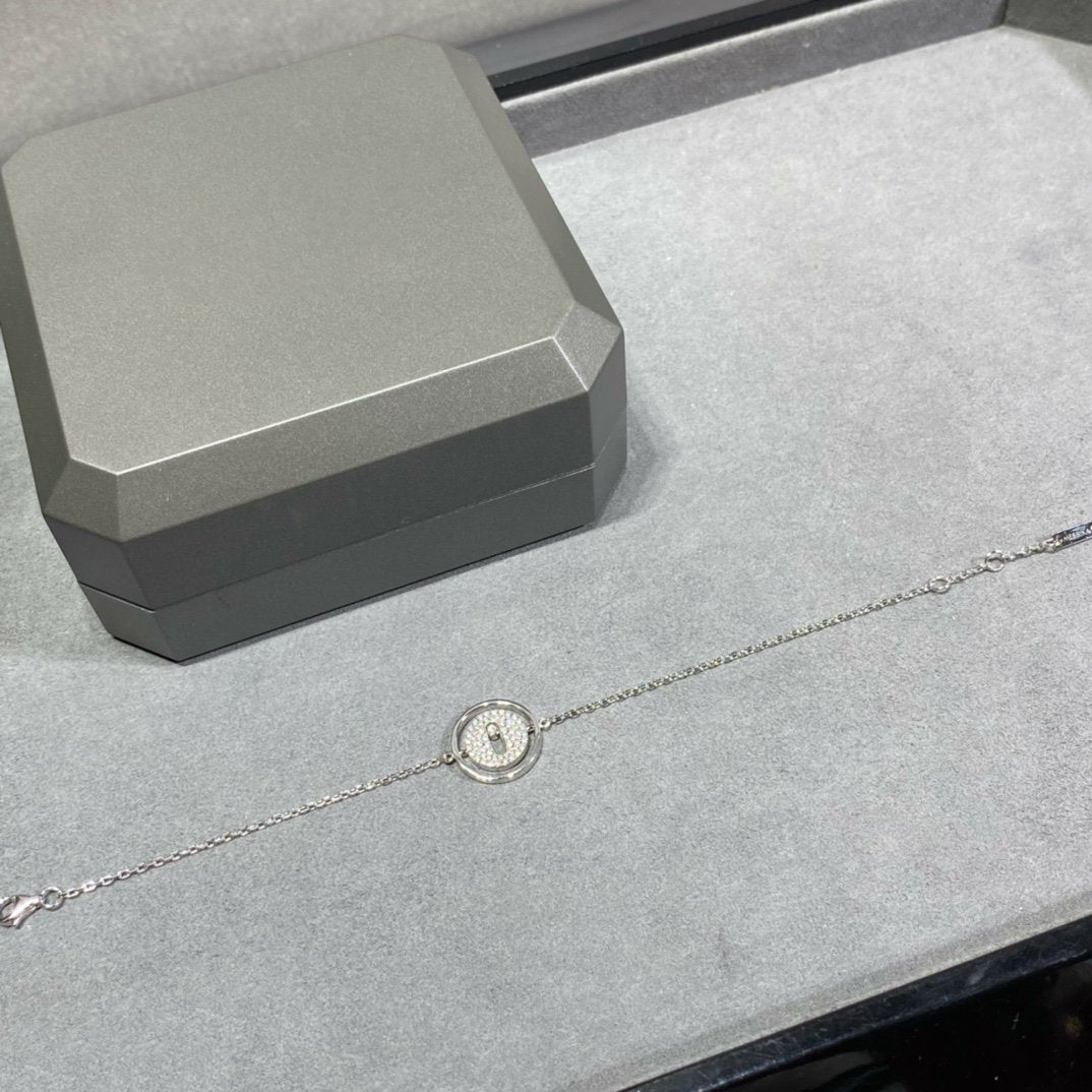 [ELAN LUXE]LUCKY MOVE DIAMOND PAVED BRACELET