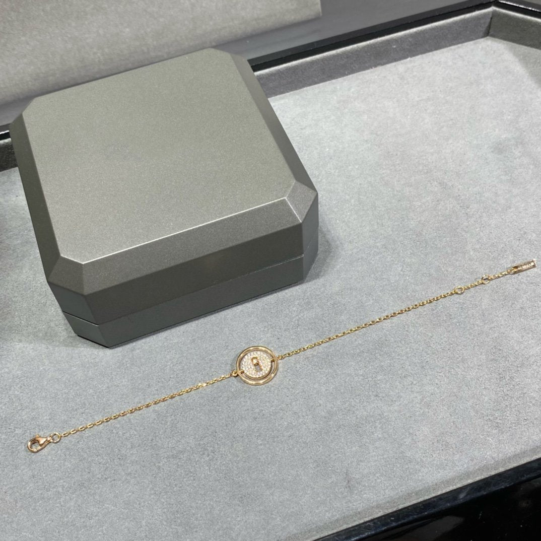 [ELAN LUXE]LUCKY MOVE DIAMOND PAVED BRACELET