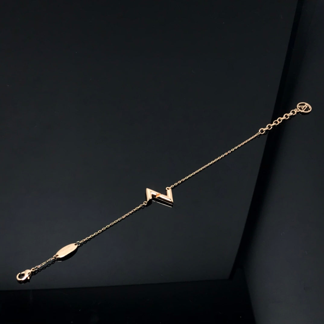 [ELAN LUXE]VOLT LV LOGO BRACELET