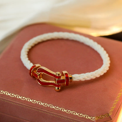 [ELAN LUXE]FORCE 10 WHITE TEXTILE DIAMOND PAVED