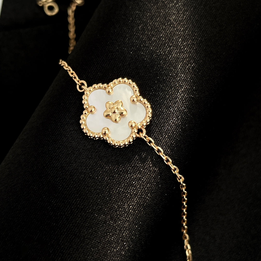[ELAN LUXE]LUCKY SPRING ROSE GOLD MOP BRACELET