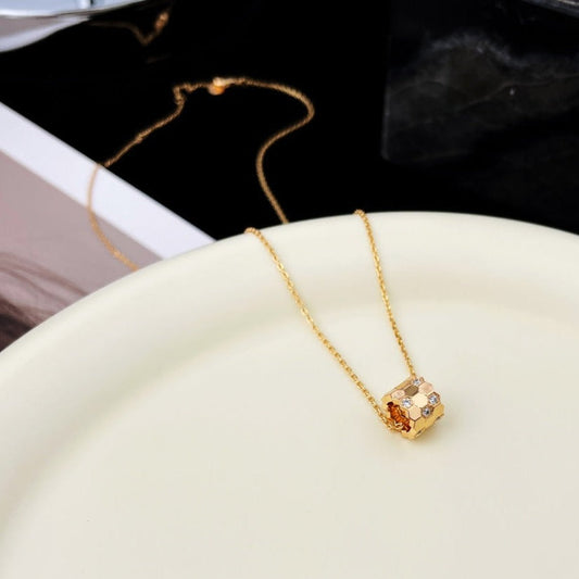 [ELAN LUXE]BEE MINI PEDANT DIAMOND NECKLACE
