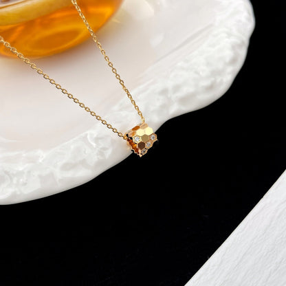 [ELAN LUXE]BEE MINI PEDANT DIAMOND NECKLACE