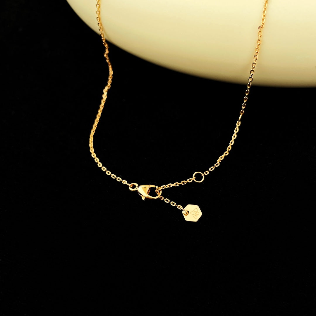 [ELAN LUXE]BEE MINI PEDANT DIAMOND NECKLACE