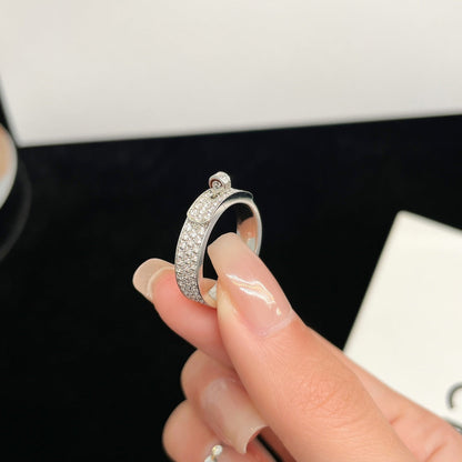 [ELAN LUXE]KELLY SILVER DIAMOND RING