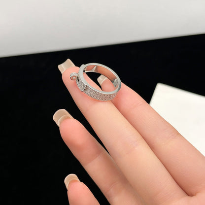 [ELAN LUXE]KELLY SILVER DIAMOND RING