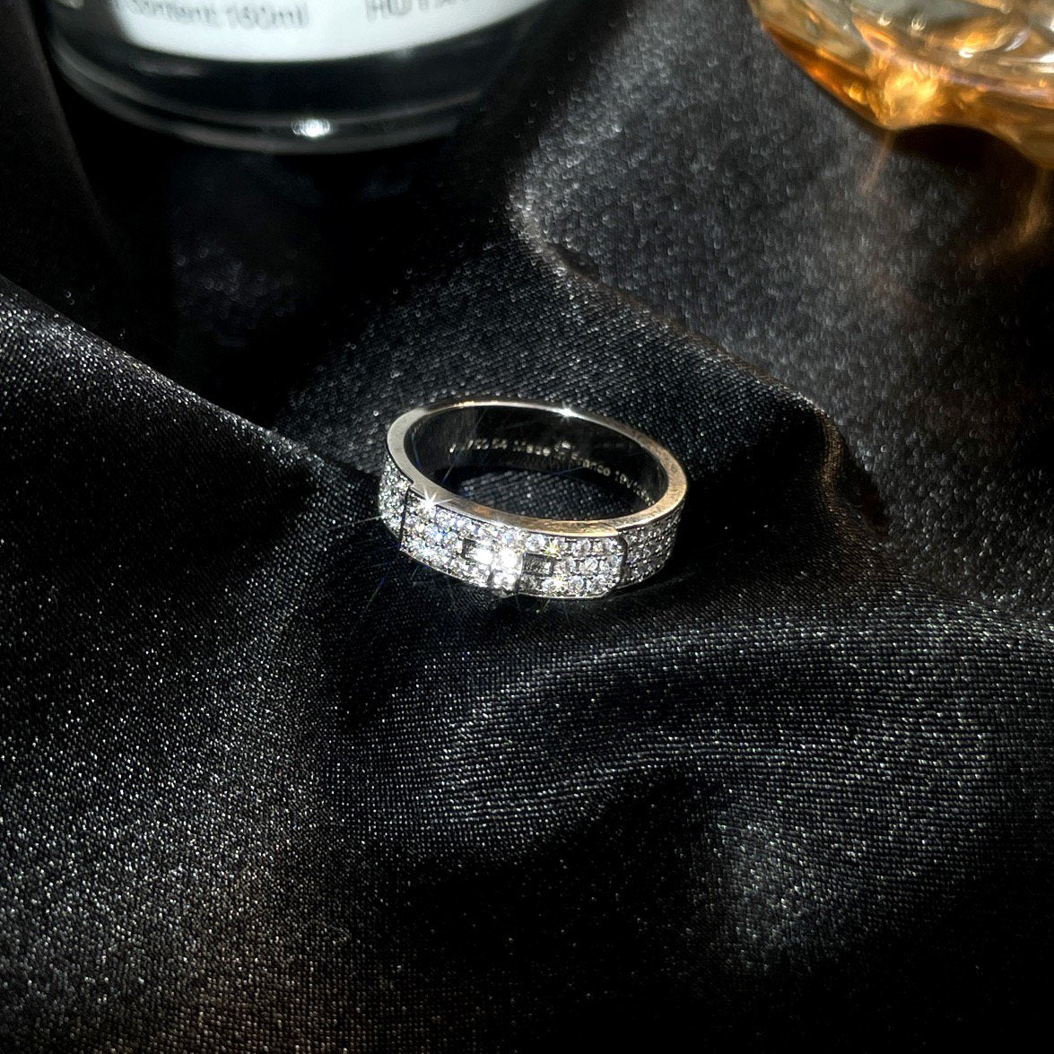 [ELAN LUXE]KELLY SILVER DIAMOND RING