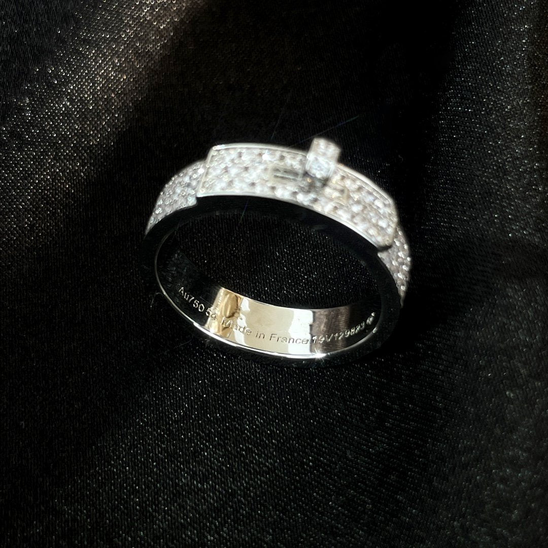 [ELAN LUXE]KELLY SILVER DIAMOND RING