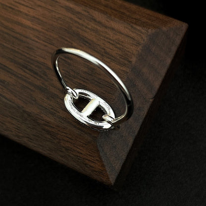[ELAN LUXE]RONDE SMALL SILVER DIAMOND RING