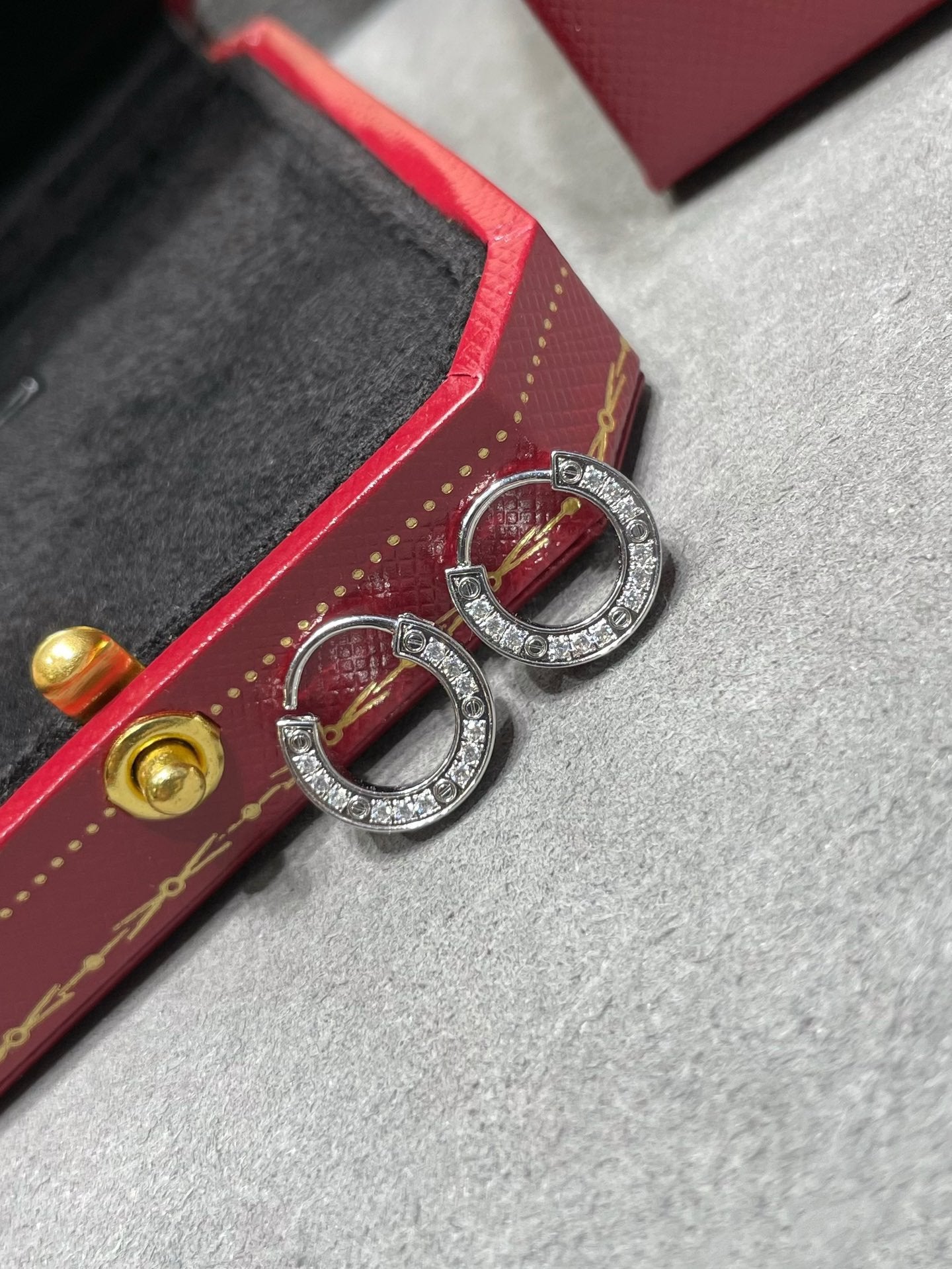 [ELAN LUXE]LOVE DIAMOND EARRINGS