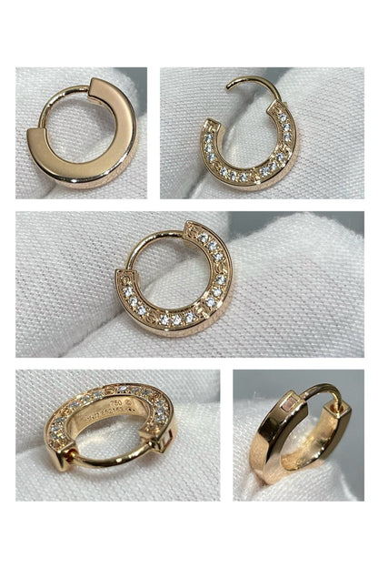 [ELAN LUXE]LOVE DIAMOND EARRINGS