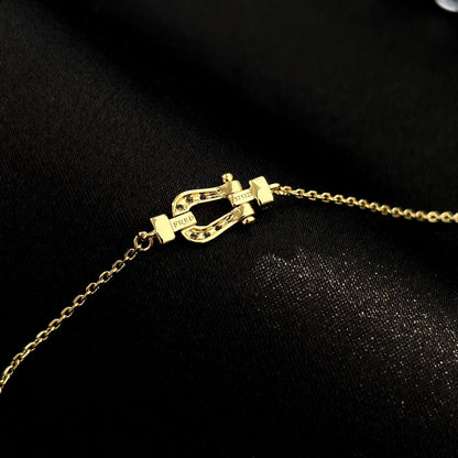 [ELAN LUXE]FORCE 10 FULL DIAMOND BUCKLE CHAIN LINK MINI MODEL