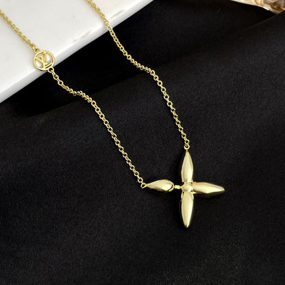 [ELAN LUXE]LOUISETTE GOLD NECKLACE