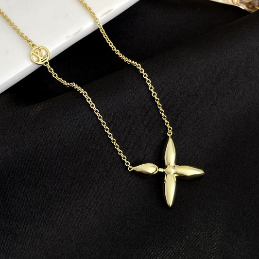 [ELAN LUXE]LOUISETTE GOLD NECKLACE