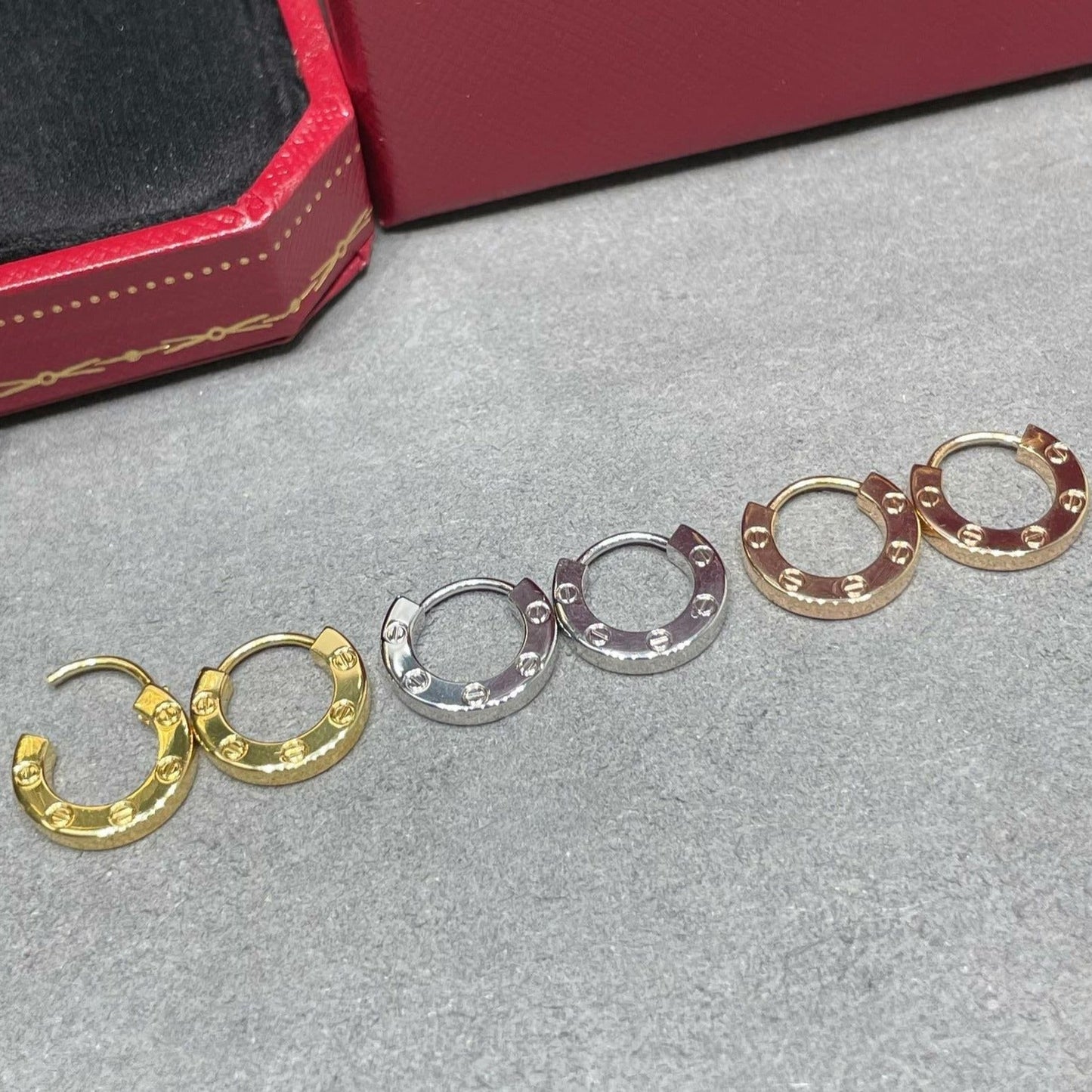 [ELAN LUXE]LOVE MINI EARRINGS