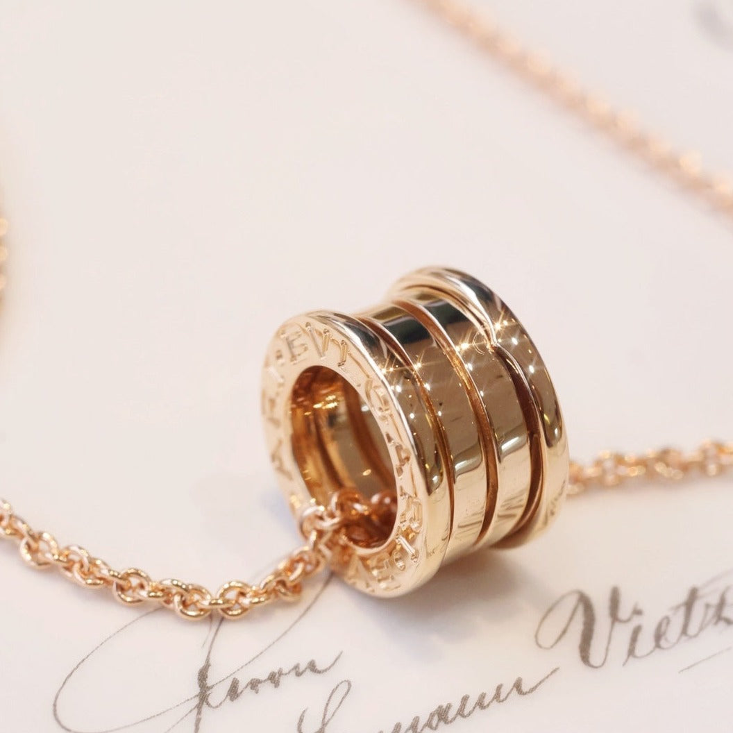 [ELAN LUXE]ZERO 1 PINK GOLD NECKLACE