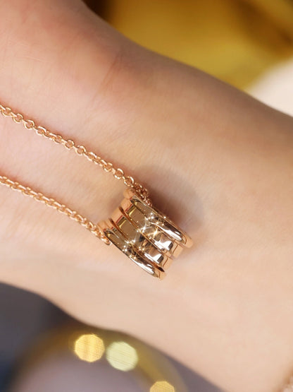 [ELAN LUXE]ZERO 1 PINK GOLD NECKLACE