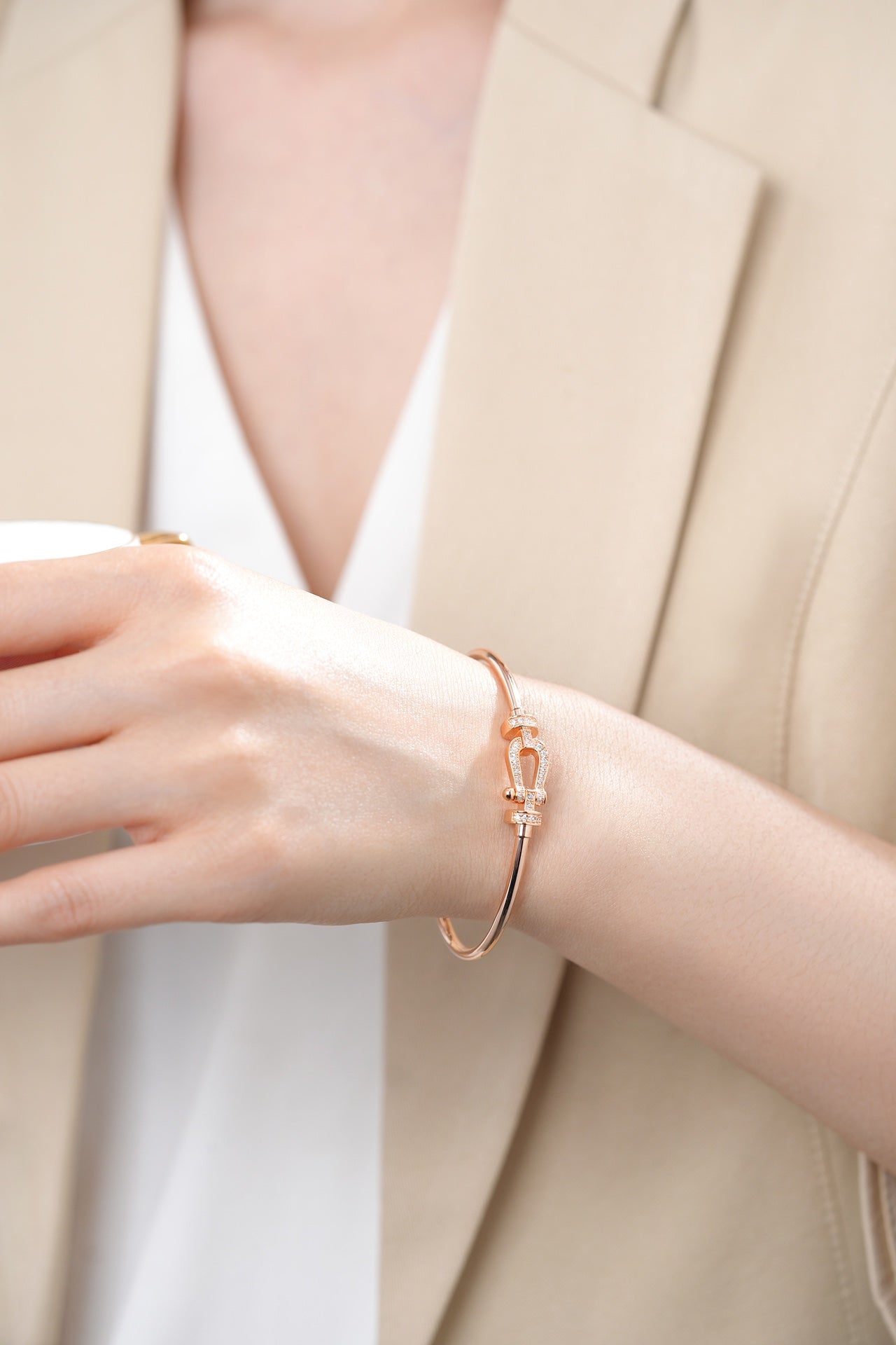 [ELAN LUXE]FORCE 10 MOYEN DIAMOND BRACELET