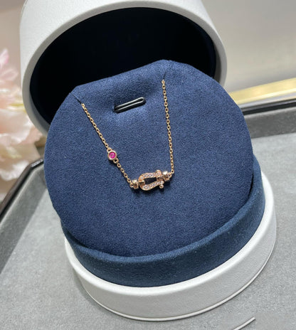 [ELAN LUXE]FORCE 10 DIAMOND CHAIN LINK PINK GOLD BRACELET